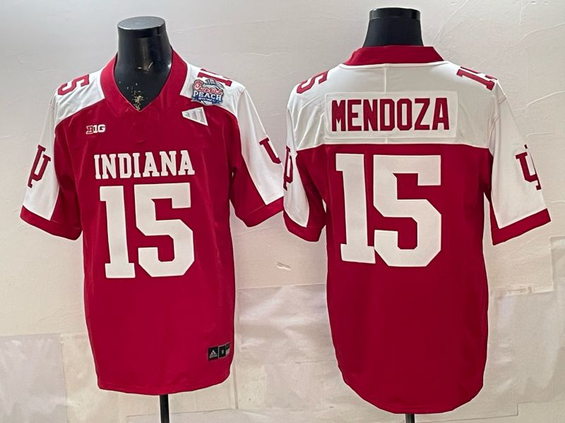 Men 2026 Ohio State Buckeyes #15 Mendoza Red Limited NCAA Jersey 083->ncaa teams->NCAA Jersey